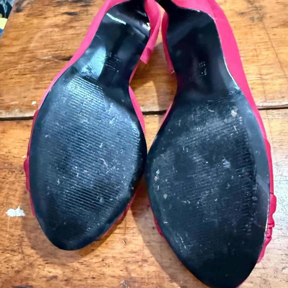 Kelly and Katie Fushia Dress Pump Heels 9M